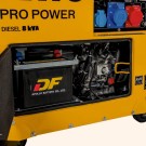 Gerador diesel insonorizado de 10 kVA