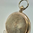 Relógio de bolso de caçador em ouro, com chave