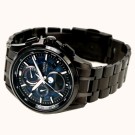 Citizen Eco-Drive com fases da lua, em titânio