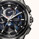 Citizen Eco-Drive com fases da lua, em titânio