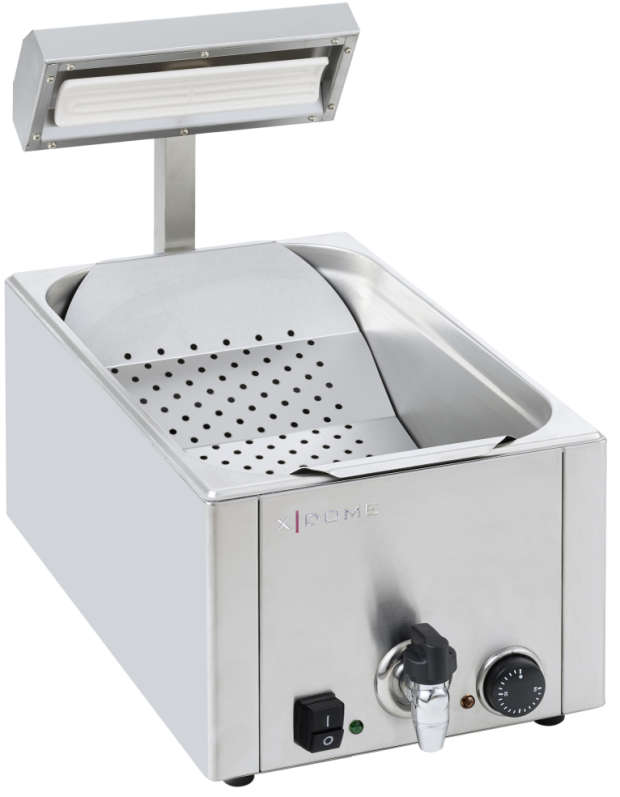 Aquecedor de batatas fritas linha 640