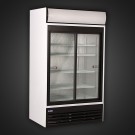 Expositor frigorifico Tefcold - Ugur duplo com 2 portas em vidro UD 1200