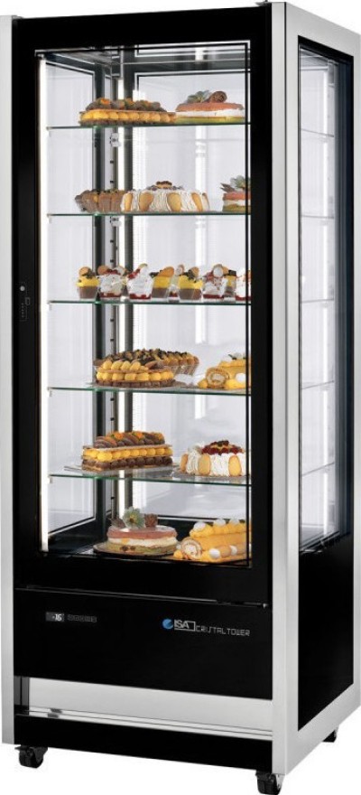 Expositor misto conservação/congelação Cristal Tower RV 75TB/TN