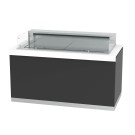 Mesa Buffet vitrines refrigeradas abertas Infrico
