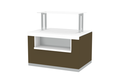 Mesa Buffet placa fria Infrico