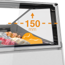Vitrina de gelados Scoop