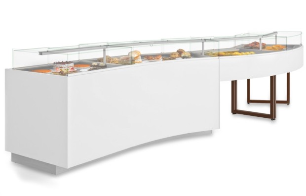 Vitrina para Pastelaria/padaria/Cafetaria Minimal