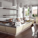 Vitrine para Pastelaria/Cafetaria Twist