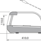 Vitrina refrigeração de pratos VEP
