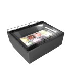 Vitrina de gelados Mini Cream 4 V preto