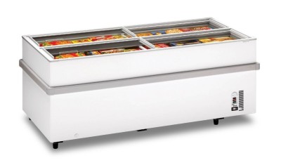 Arca congeladora c/ 4 tampas de correr modelo CHV/V DR 900