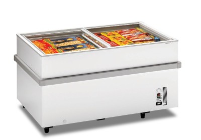 Arca congeladora c/ 2 tampas de correr modelo CHV/V 750