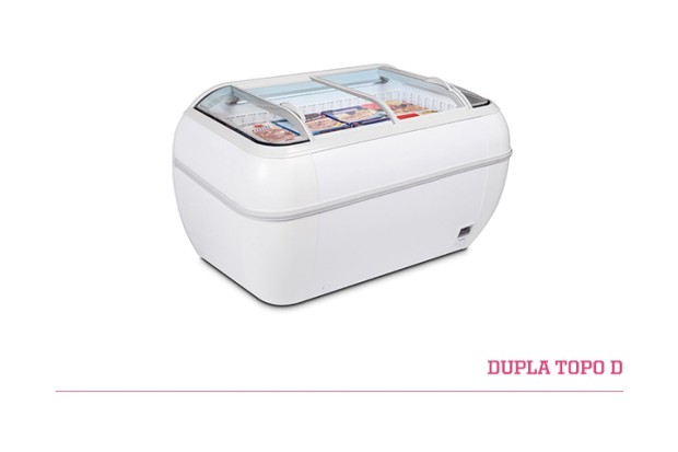 Ilha congeladora/refrigeradora Arcaboa Dupla Topo DEPN