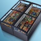 Ilha congeladora/refrigeradora Arcaboa ECH TOPO DE