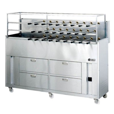 Rodizios à Brasileira a carvão vegetal