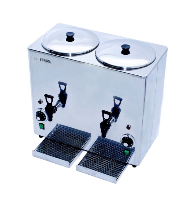 Termo de leite dupla 5 l Steel