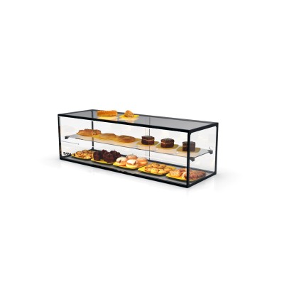 Vitrine neutra dupla EXPO PLANO EP36ML Sayl