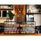 Vitrine neutra dupla EXPO PLANO – EP36B Sayl