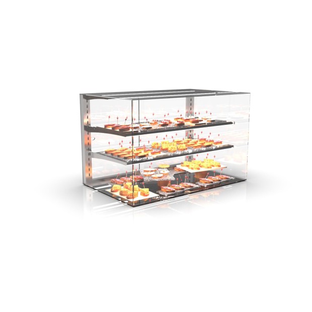 Vitrine neutra simples VISION 100 EPV100