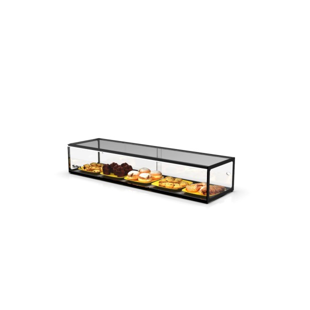 Vitrine neutra simples EXPO PLANO LED – EP20BL Sayl