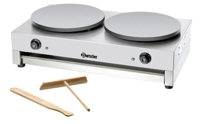 Máquina de crepes dupla Bartscher