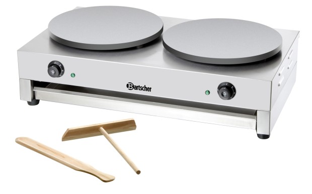 Máquina de crepes dupla Bartscher