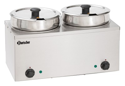 Banho maria Bartscher 2 cubas